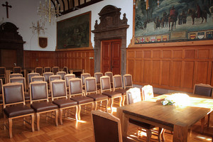 Sitzungssaal des Alten Rathauses in Dillingen