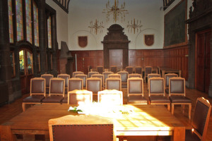 Sitzungssaal des Alten Rathauses in Dillingen